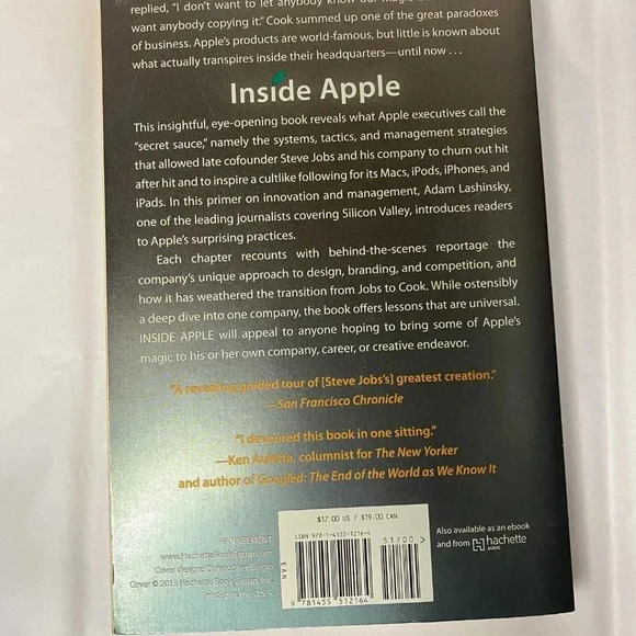 Inside Apple - Adam Lashinsky - soft Cover Book - Picture 2 of 2